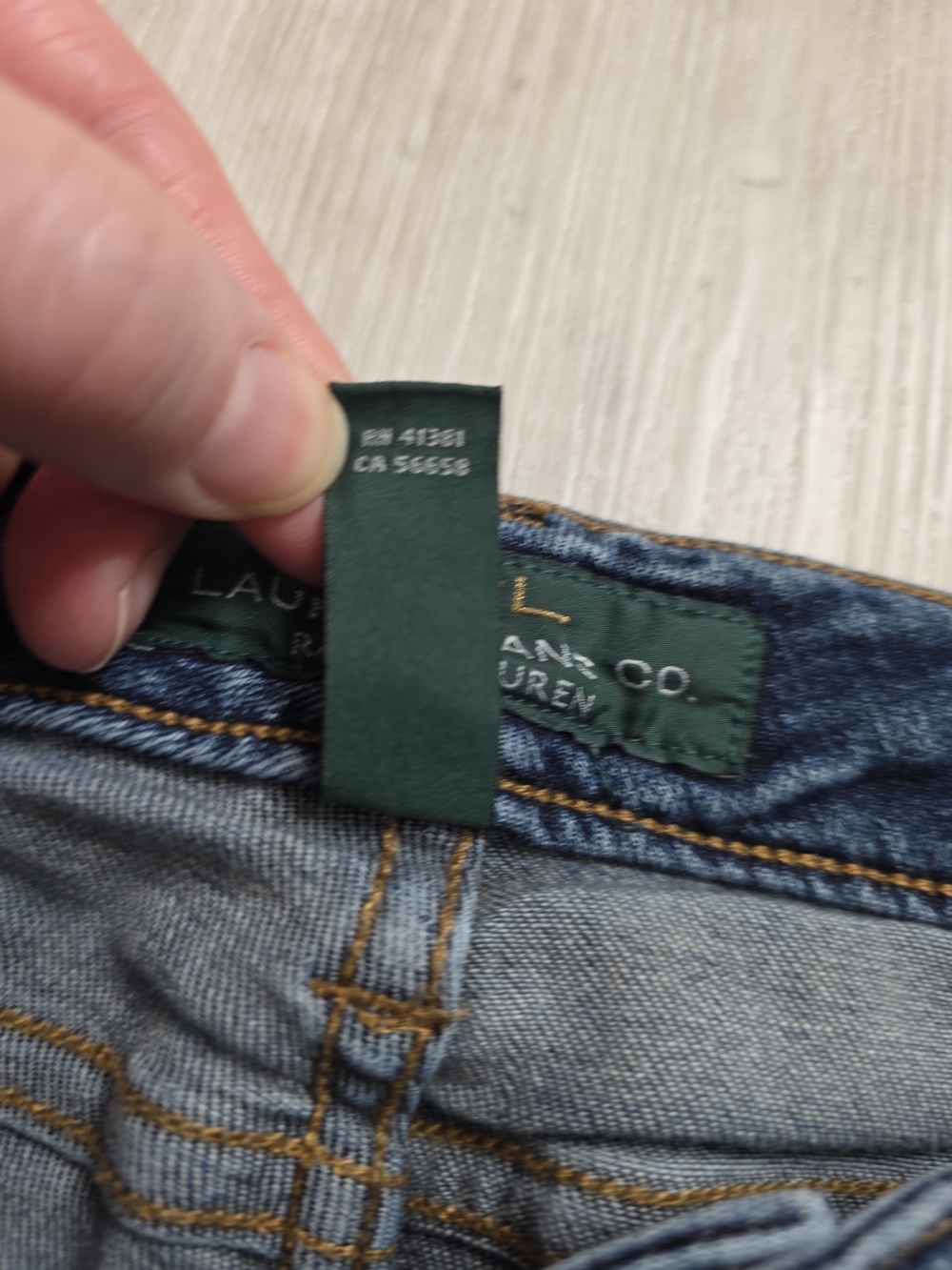 Lauren Ralph Lauren LRL Jeans Co Straight Leg Jeans Women’s Size 4 Medium Wash - Picture 11 of 15